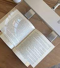 Cordless LED Full Page Desk Magnifier