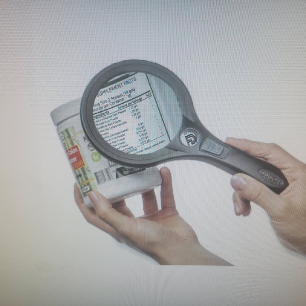 Carson 2.5X LED Magnifier with 7X Spot Lens – Loopity Loupes Magnifiers