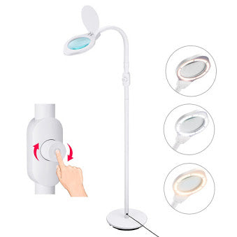4X Magnifying Floor Lamp – Loopity Loupes Magnifiers